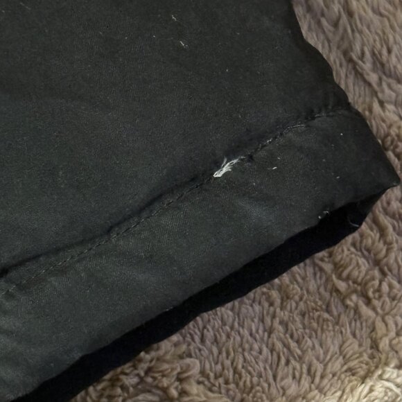 Claiborne Mens Black Puffer Down Quilted Jacket Winter Wear Size L - Picture 9 of 14